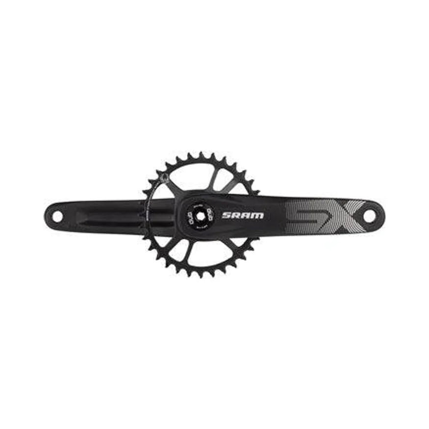 SRAM SX Eagle Boost Crankset - 175mm, 12-Speed, 32t, Direct Mount, DUB Spindle Interface, Black, A1 – SRAM SX Eagle Boost Crankset - 175mm, 12-Speed, 32t, Direct Mount, DUB Spindle Interface, Black, A1 (Bicycle Cranks)
