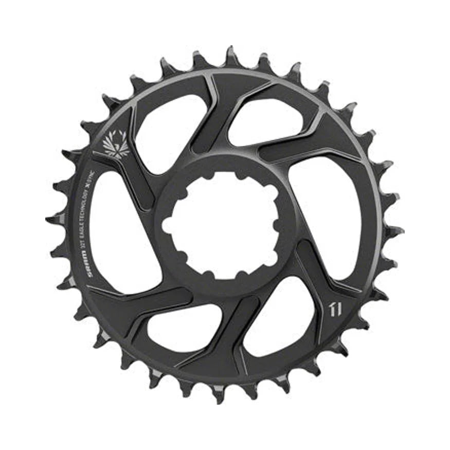 SRAM X-Sync 2 Eagle Direct Mount Chainring 30T 6mm Offset (Bicycle Chainrings) – studio product photo