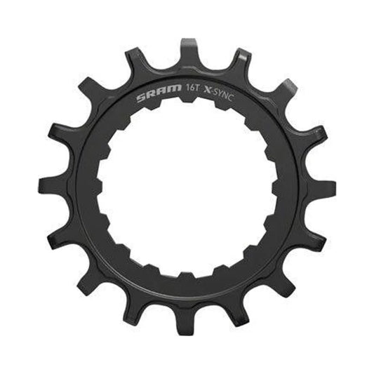 SRAM X-Sync EX1 Sprocket Chainring for Bosch Motors 16T Straight Steel (Bicycle Chainrings) – studio product photo