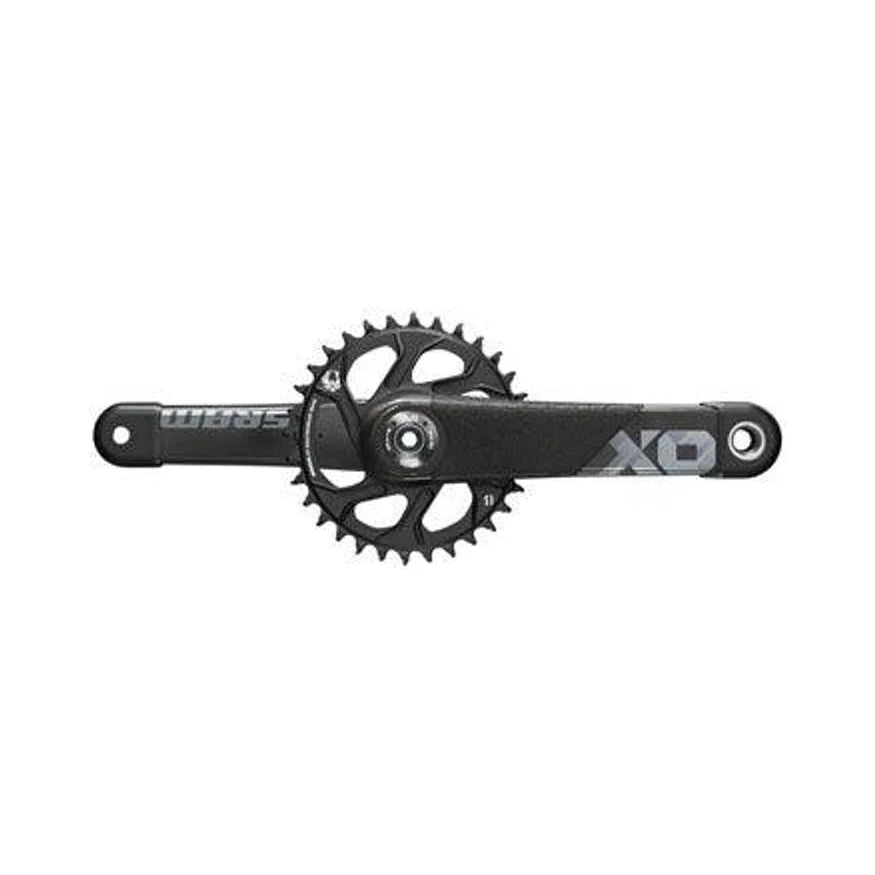 SRAM X01 All Downhill Crankset - 170mm, 10/11-Speed, 34t, Direct Mount, DUB Spindle Interface, Black, B1 – SRAM X01 All Downhill Crankset - 170mm, 10/11-Speed, 34t, Direct Mount, DUB Spindle Interface, Black, B1 (Bicycle Cranks)