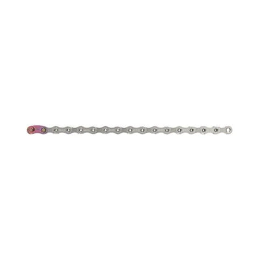 SRAM X01 Eagle Chain - 12-Speed, 126 Links, Silver (Bicycle Chains) – front profile