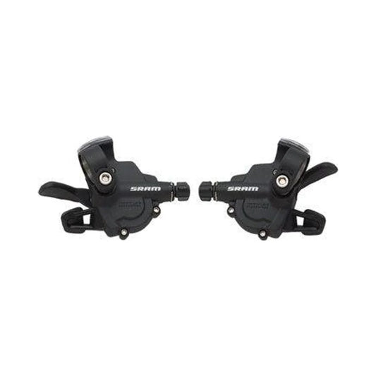 SRAM X.4 8 Speed Trigger Shifter Set (Bicycle Shifters) – studio product photo