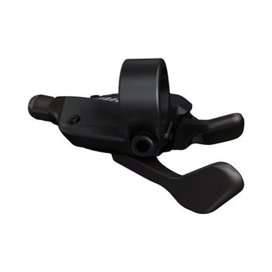 SRAM X5 Trigger Shifter - Right/Rear, 9-Speed, Black (Bicycle Shifters) – detail angle