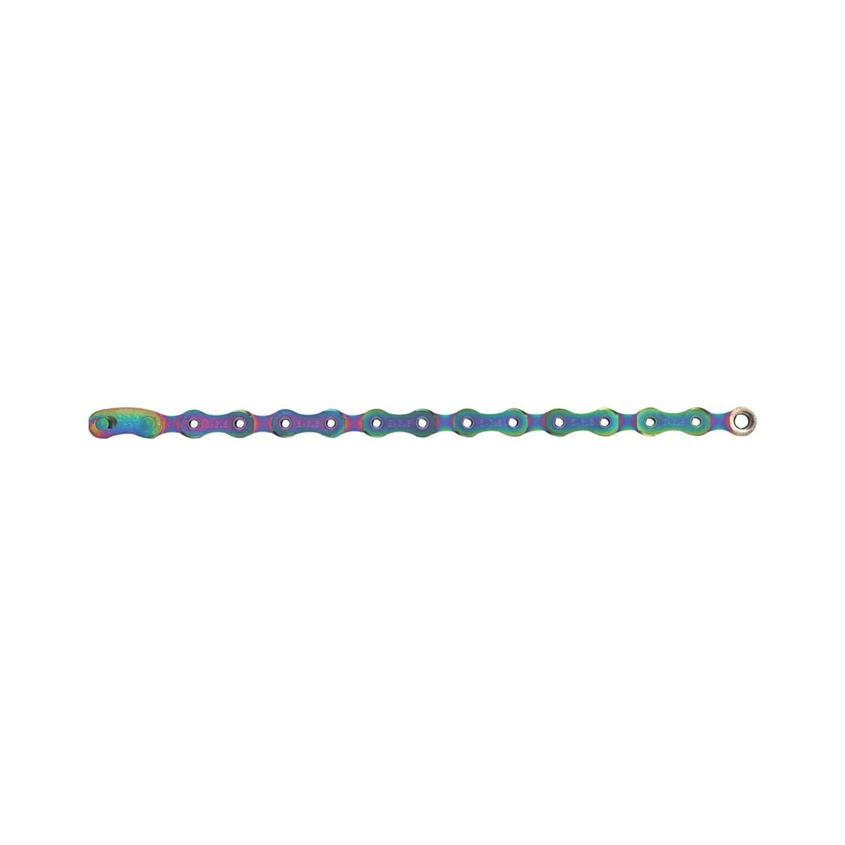 SRAM XX1 Eagle AXS Chain - 12-Speed, 126 Links, Rainbow (Bicycle Chains) – close-up detail