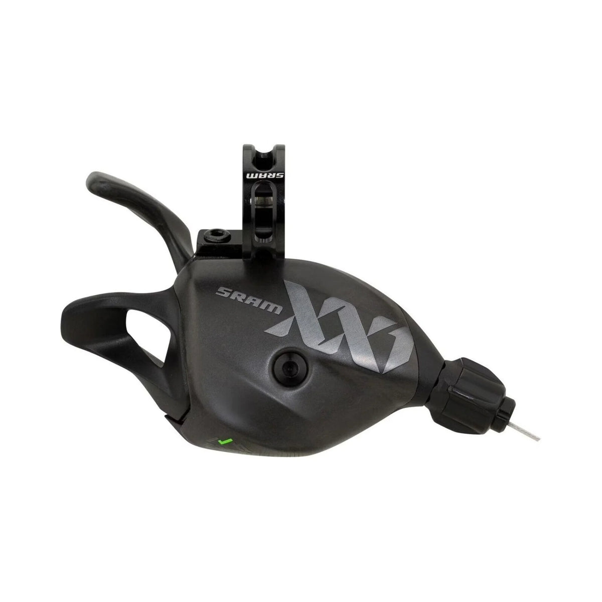 SRAM XX1 Eagle Trigger Shifter - Single Click, Rear, 12-Speed, Discrete Clamp, Lunar (Bicycle Shifters) – product view