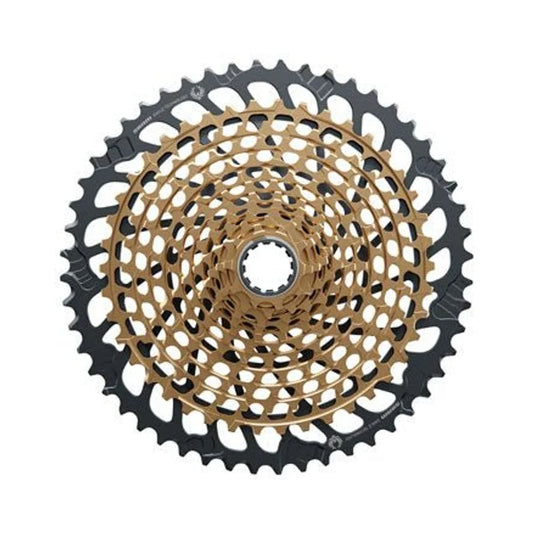 SRAM XX1 Eagle XG-1299 Cassette - 12-Speed, 10-52t, Gold, For XD Driver Body (Bicycle Cassettes & Freewheels) – studio