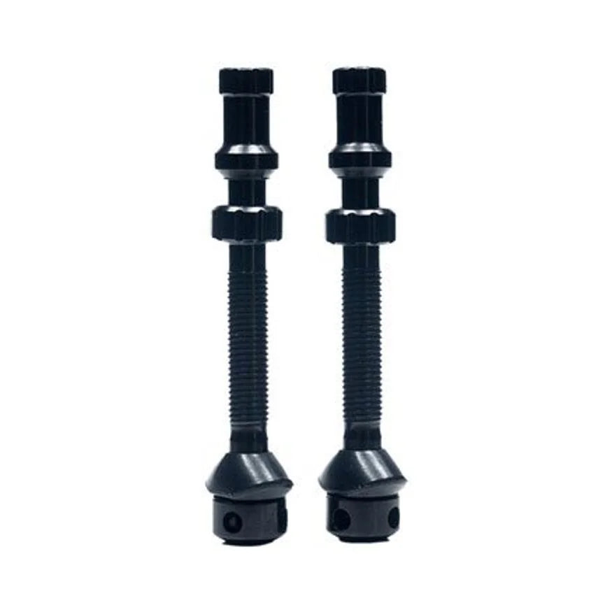 Stan's No Tube Stan's Tubeless Exo-Core Valve Stems - Alloy, Medium, Black, Pair (Bicycle Tire Valves) – product view
