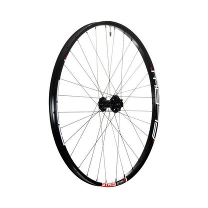 Stan's No Tubes Flow MK3 Front Wheel - 27.5", 15 x 110mm Boost, 6-Bolt, Black (Bicycle Wheels) – studio photo