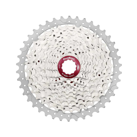 Sun Race, CSMX8, 11sp. Cassette, 11-42T (Bicycle Cassettes & Freewheels) – studio product photo