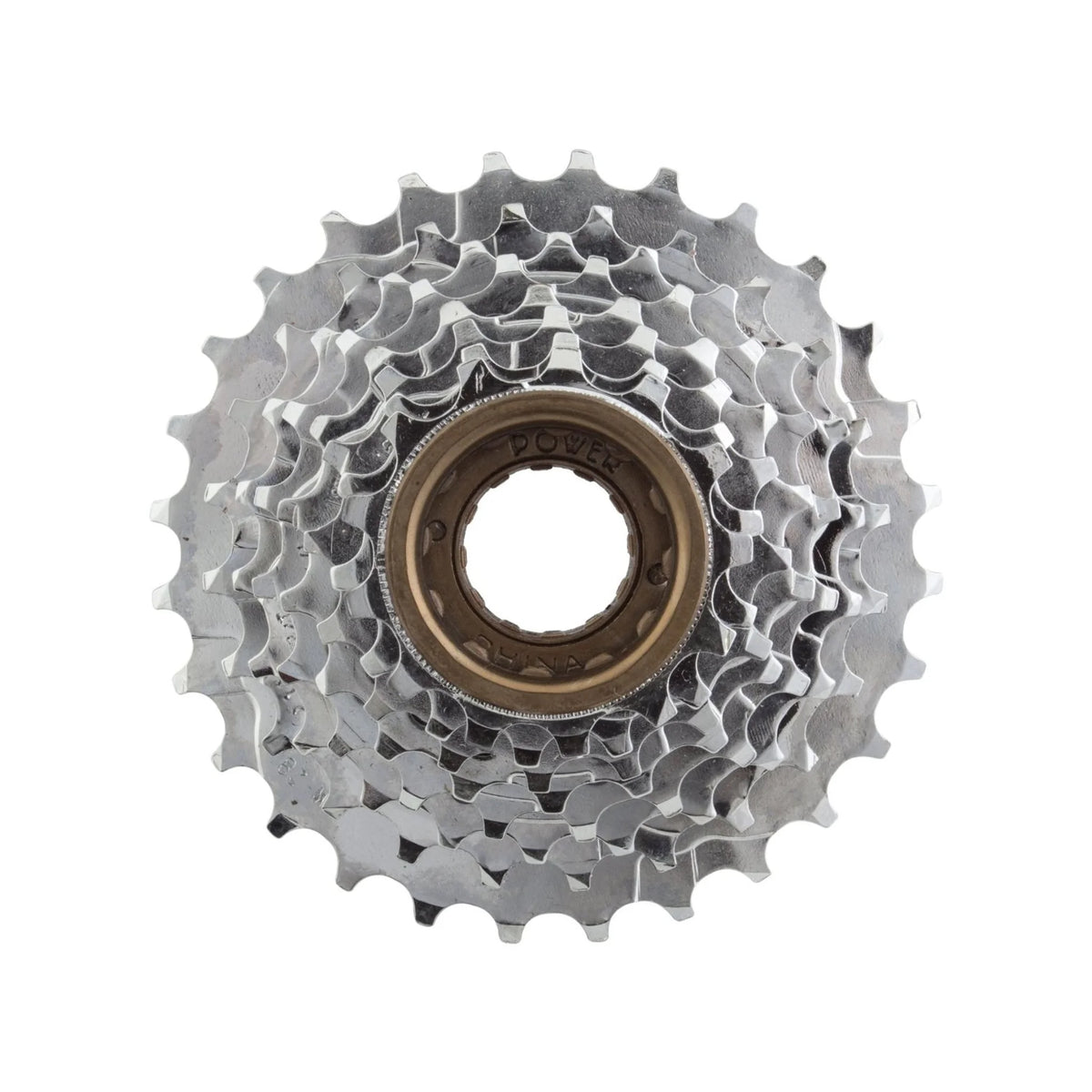 Sunlite Freewheel - 8 Speed, 13-28t, Silver (Bicycle Cassettes & Freewheels) – studio product photo