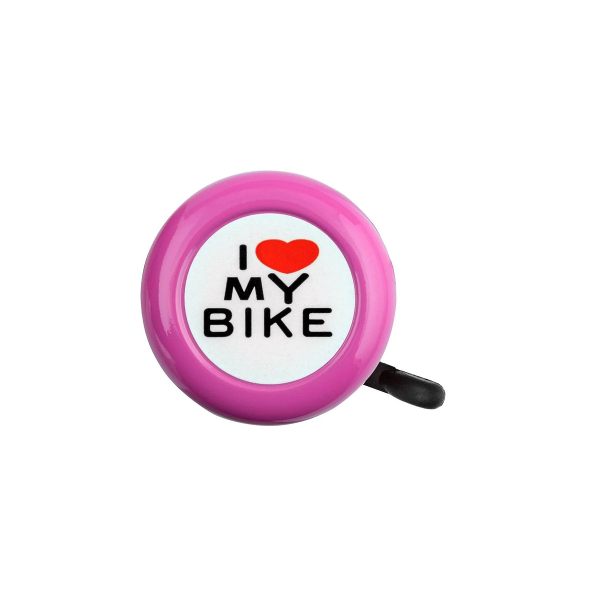 Sunlite I Love My Bike Bell - Pink (Bicycle Bells & Horns) – studio product photo