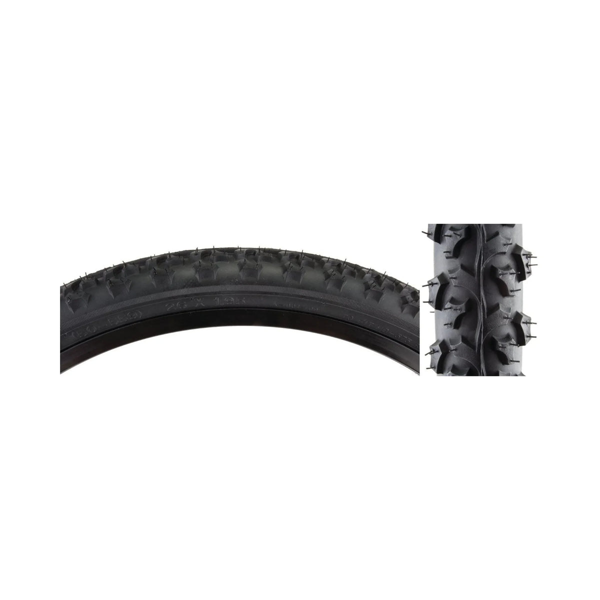 Sunlite MTB Alpha Bite - 26x1.95 Wire Bead Tire (Bicycle Tires) – studio product photo