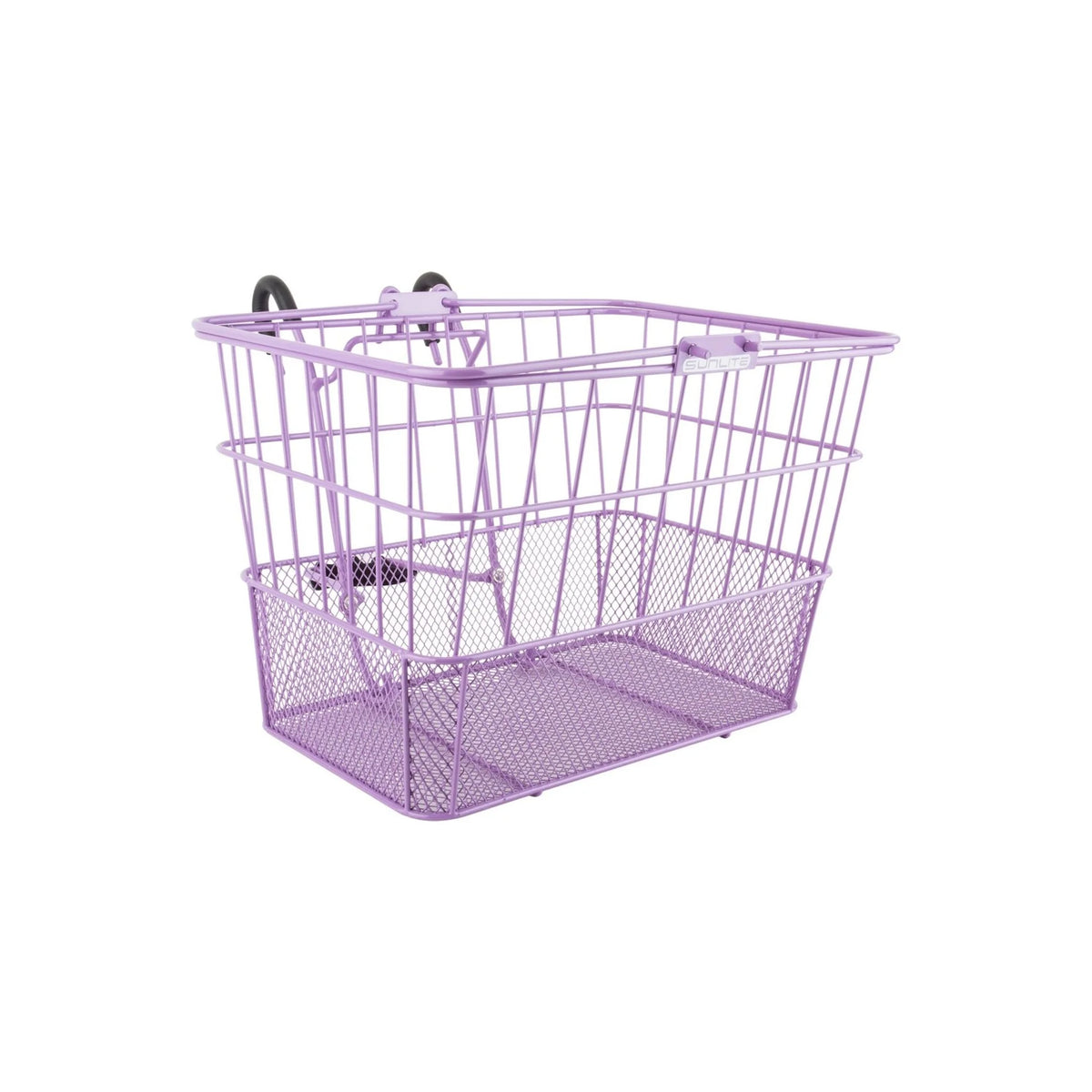Sunlite Standard Mesh Bottom Lift-Off Basket (Bicycle Baskets) – detail angle