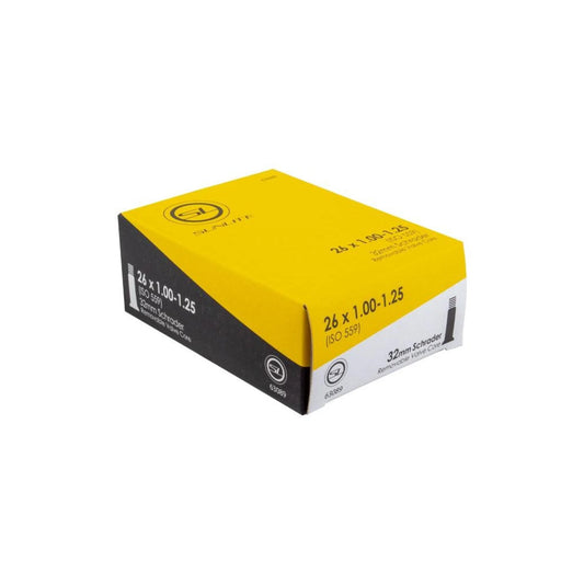Sunlite Standard Schrader Valve 26x1.00-1.25 Tube (Bicycle Tubes) – studio product photo
