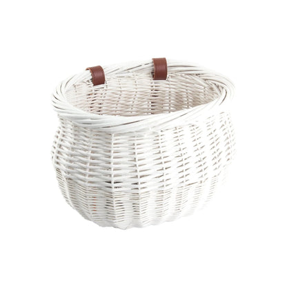 Sunlite Willow Bushel Bicycle Basket (Bicycle Baskets) – detail angle