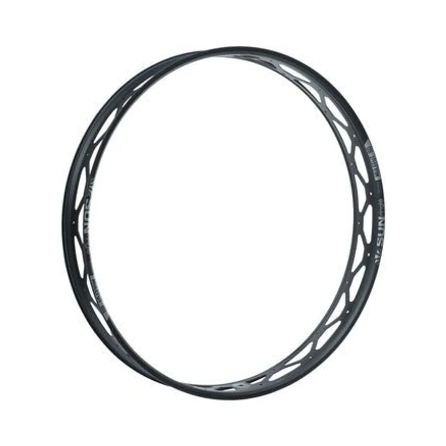SunRingle Sun Ringle Mulefut 80SL V2 Rim - 26" Fat, Disc, Black, 32H, (Rims) – studio product photo