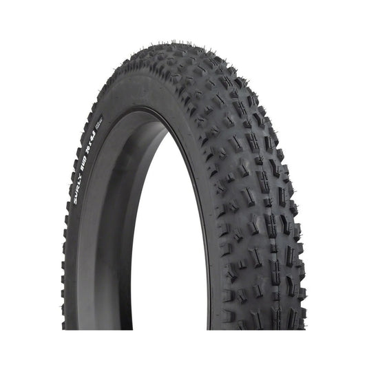 Surly Bud Tire - 26 x 4.8, Tubeless, Folding, Black, 120tpi (Bicycle Tires) – detail angle