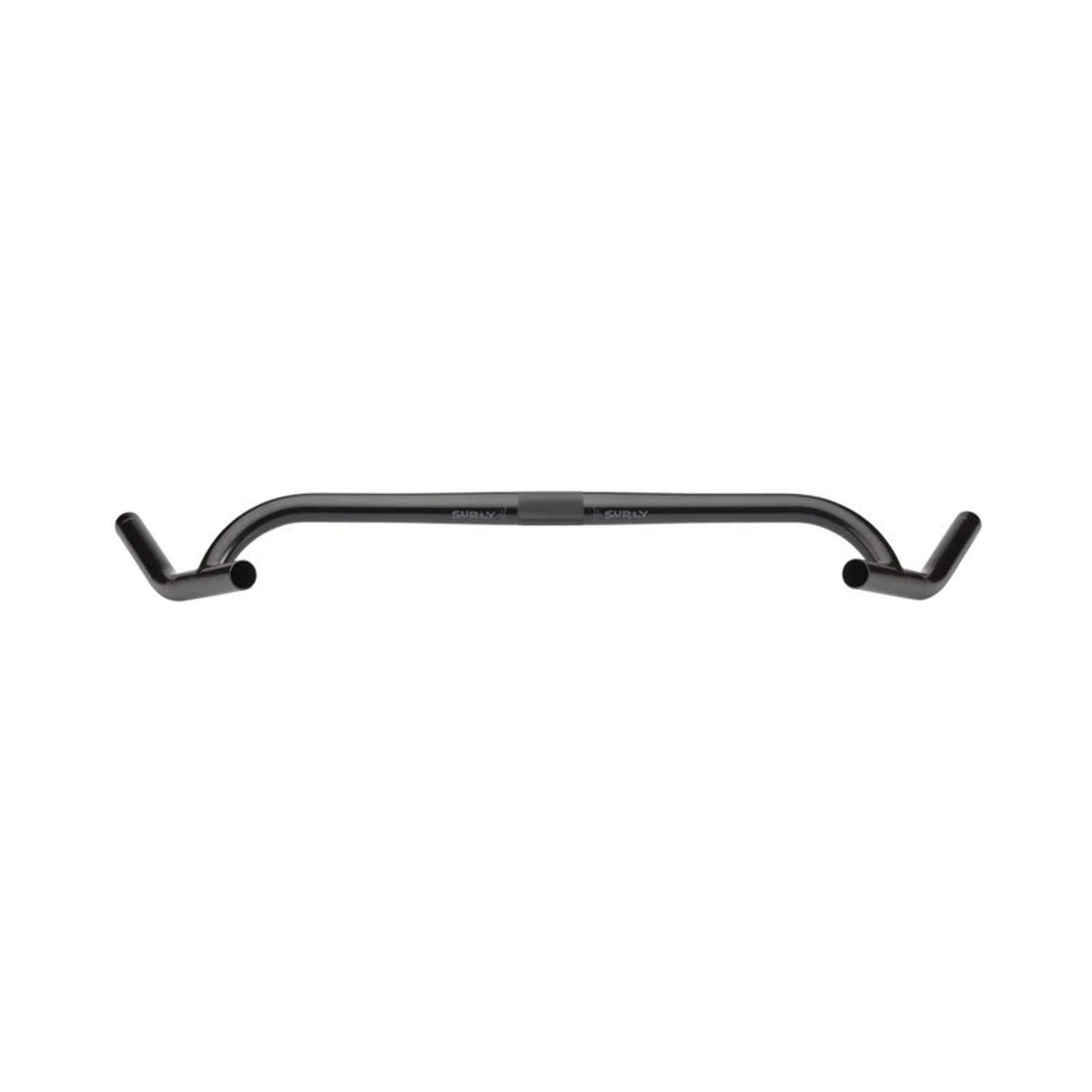 Surly Corner Bar Handlebar - 25.4mm clamp, 54cm Width, Chromoly, Black (Bicycle Handlebars) – showcase image