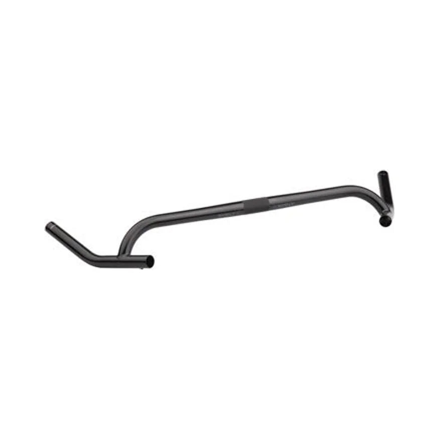 Surly Corner Bar Handlebar - 25.4mm clamp, 54cm Width, Chromoly, Black (Bicycle Handlebars) – close-up detail