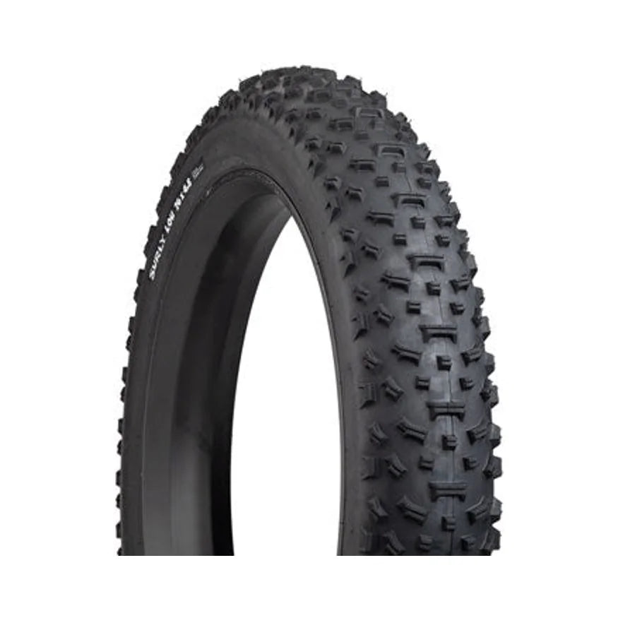Surly Lou Tire - 26 x 4.8, Tubeless, Folding, Black, 120tpi (Bicycle Tires) – detail angle