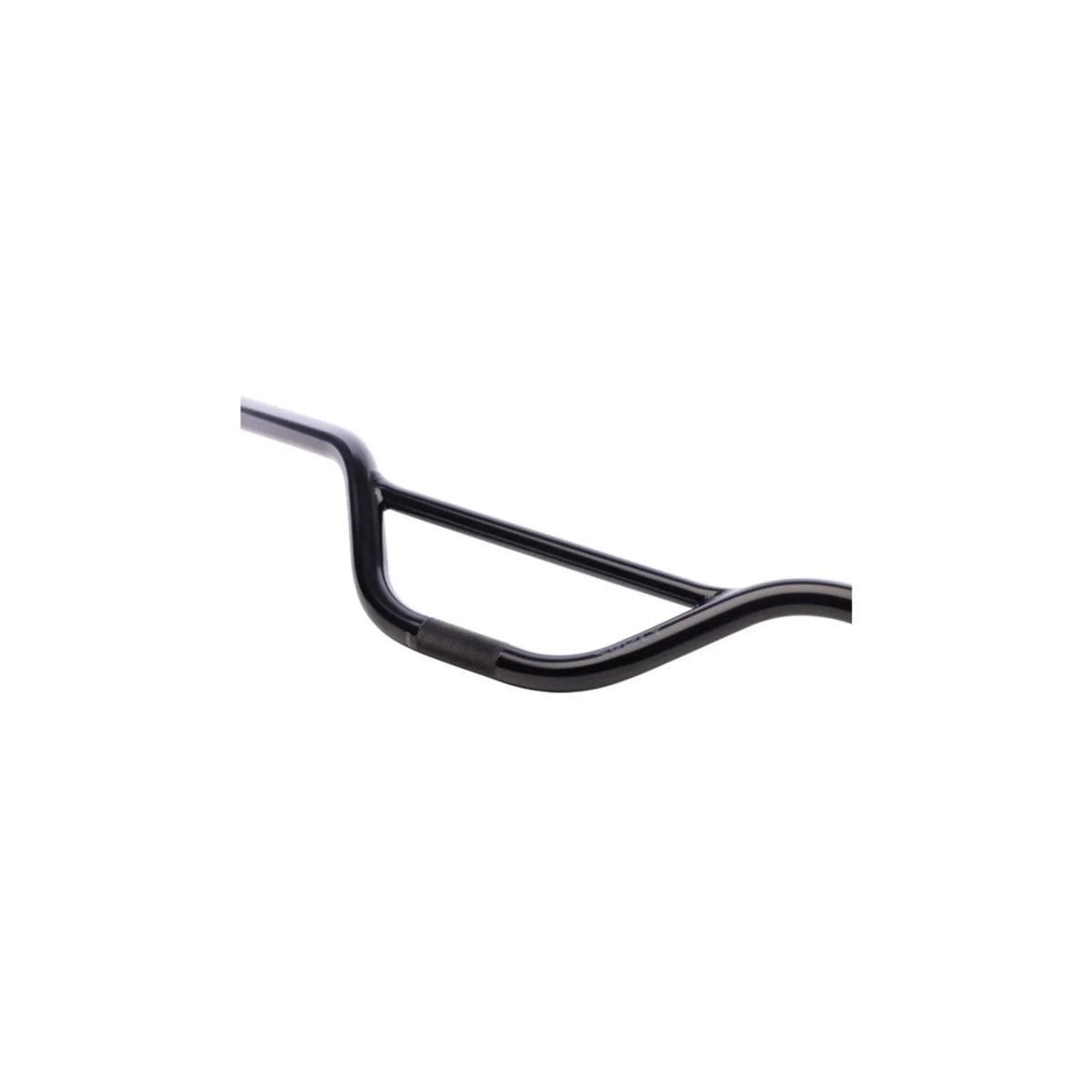 Surly Sunset Bar Handlebar - 22.2mm Clamp, 820mm Width, 110mm Rise, Chromoly, Black (Bicycle Handlebars) – front profile
