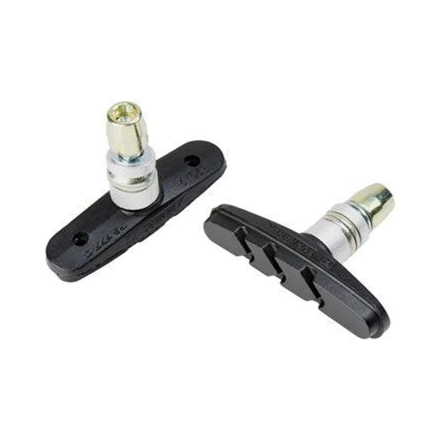 Tektro 836.12 Brake Pads for Linear Pull Brakes - 63mm, Threaded Posts (Brake Shoe and Pad) – studio product photo