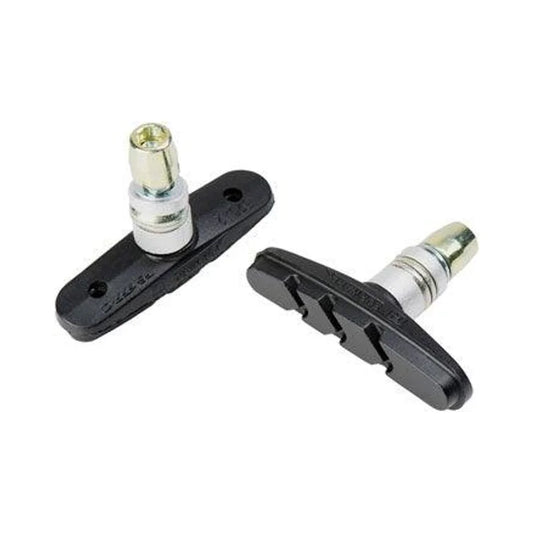Tektro 836.12 Brake Pads for Linear Pull Brakes - 63mm, Threaded Posts (Brake Shoe and Pad) – studio product photo