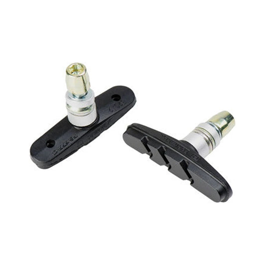 Tektro 836.12 Linear Pull MTB Brake Pads - 63mm, Threaded Posts (Brake Shoe and Pad) – studio product photo