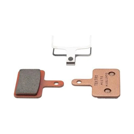 Tektro A11TS Disc Brake Pad - Sintered, Steel Backed, For Use With 2-Piston Calipers – studio product photo