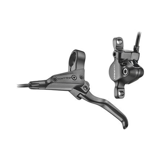 Tektro HD-M280 Disc Brake and Lever - Left, Hydraulic, Post Mount, Black (Bicycle Brake Sets) – close-up detail