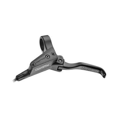 Tektro HD-M535 Disc Brake and Lever - Front, Hydraulic, Post Mount, Black (Bicycle Brake Sets) – close-up detail