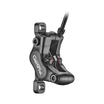 Tektro HD-M535 Disc Brake and Lever - Rear, Hydraulic, Post Mount, Black (Bicycle Brake Sets) – studio photo