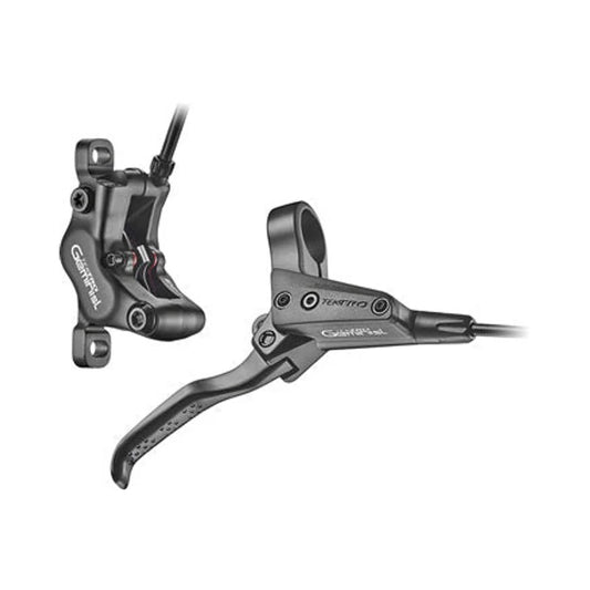 Tektro HD-M535 Disc Brake and Lever - Rear, Hydraulic, Post Mount, Black (Bicycle Brake Sets) – close-up detail