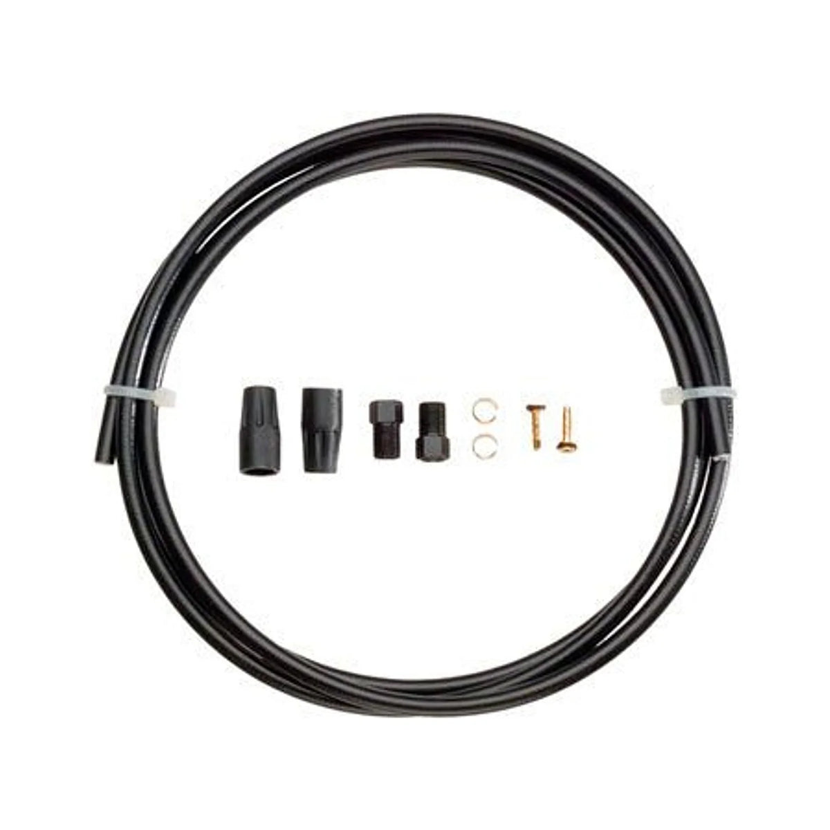 Tektro Hydraulic Brake Hose Kit - 2000mm, 5.5mm Hose, Black (Disc Brake Hose Kit) – studio product photo