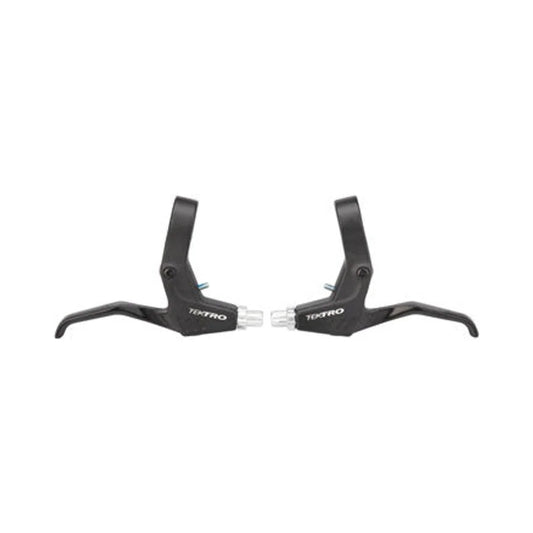 Tektro RS360A Linear Pull Brake Lever Set, Black (Bicycle Brake Levers) – studio product photo (2)