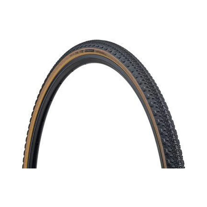 Teravail Cannonball Tire - 700 x 35, Tubeless, Folding, Tan, Light and Supple (Bicycle Tires) – studio photo