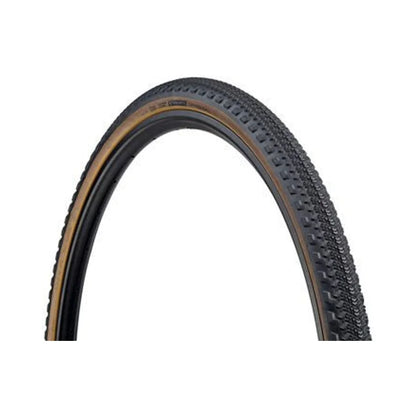 Teravail Cannonball Tire - 700 x 38, Tubeless, Folding, Tan, Light and Supple (Bicycle Tires) – detail angle