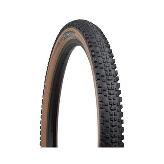Teravail Ehline Tire - 27.5 x 2.5, Tubeless, Folding, Tan, Light and Supple (Bicycle Tires) – front profile