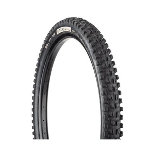 Teravail Kessel Tire - 27.5 x 2.5, Tubeless, Folding, Black, Ultra Durable (Bicycle Tires) – front profile