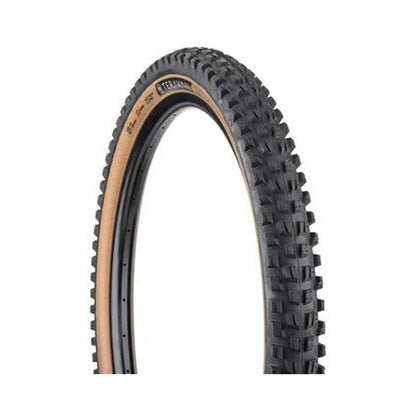 Teravail Kessel Tire - 27.5 x 2.5, Tubeless, Folding, Tan, Durable (Bicycle Tires) – front profile
