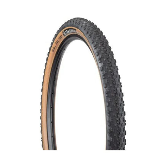 Teravail Rutland Tire - 27.5 x 2.1, Tubeless, Folding, Tan, Durable (Bicycle Tires) – close-up detail