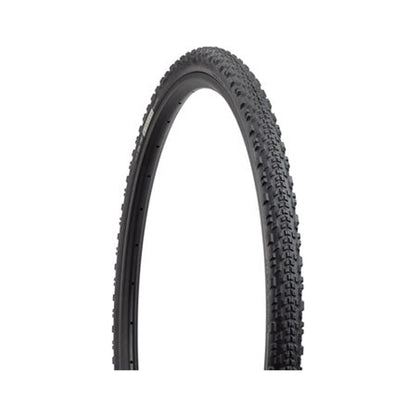 Teravail Rutland Tire - 700 x 38, Tubeless, Folding, Black, Light and Supple, Fast Compound (Bicycle Tires) – detail angle