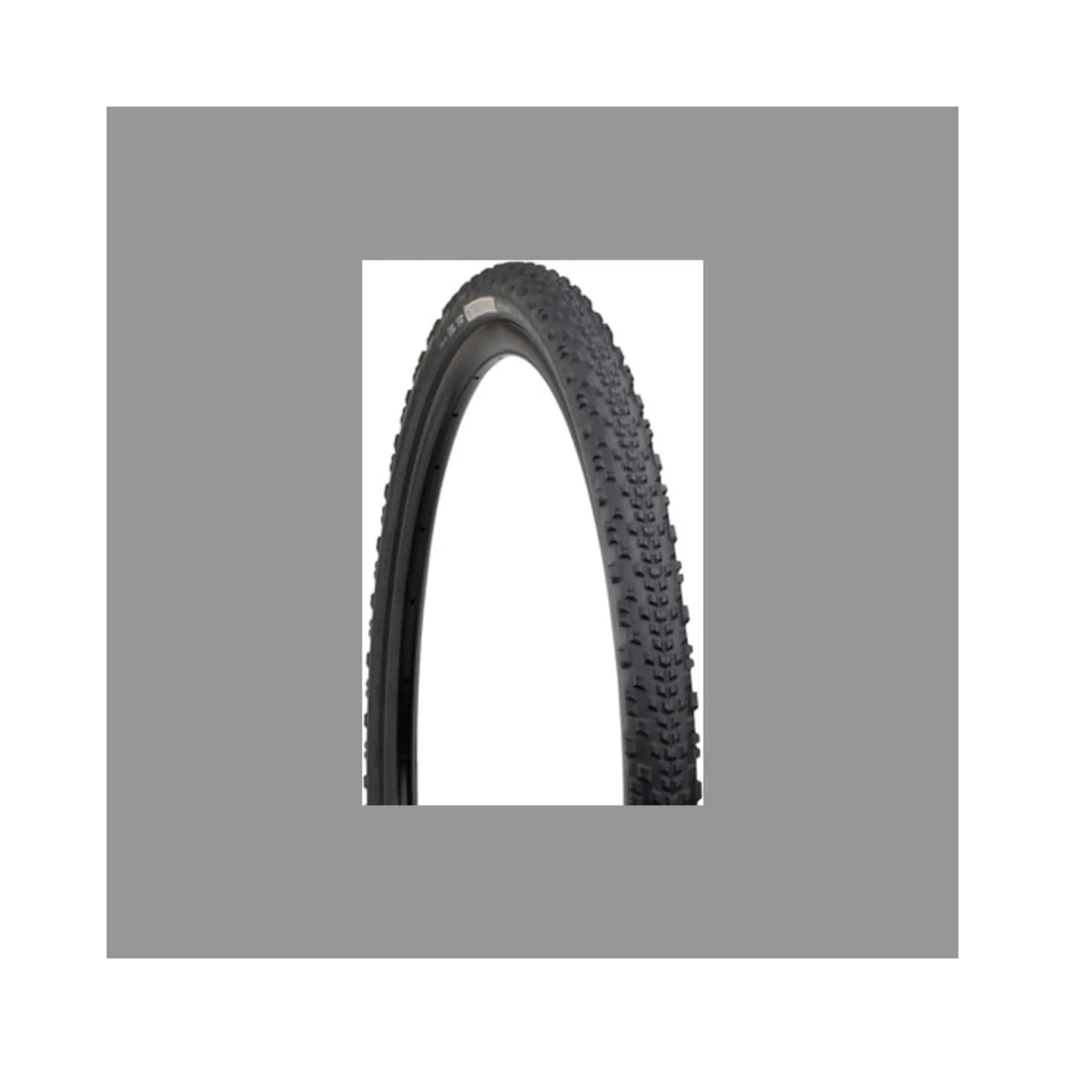 Teravail Rutland Tire - 700 x 42, Tubeless, Folding, Black, Durable (Bicycle Tires) – front profile