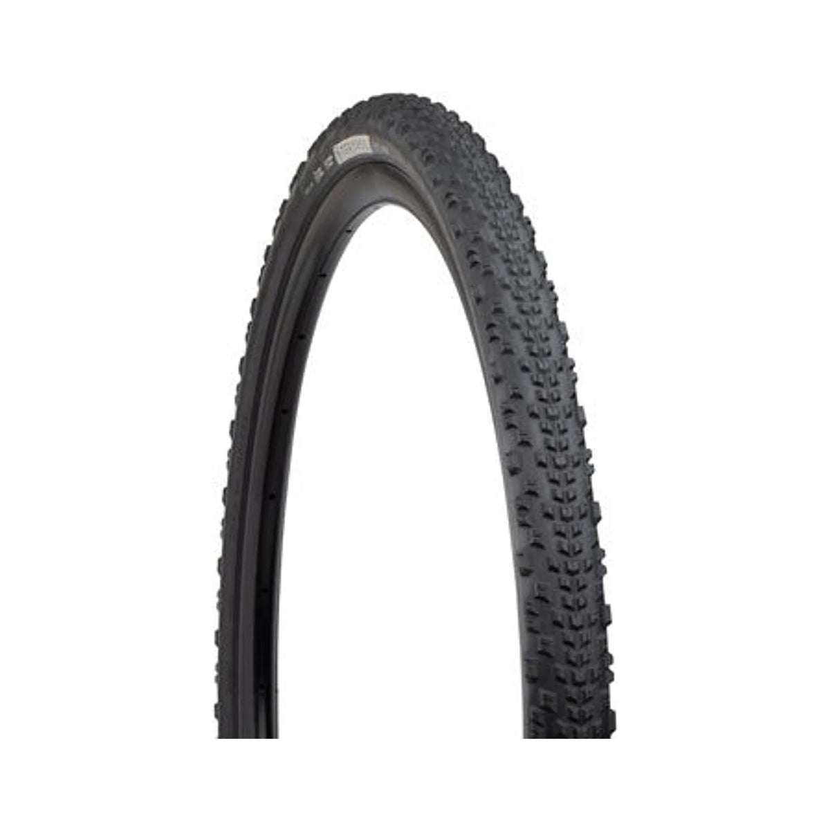 Teravail Rutland Tire - 700 x 42, Tubeless, Folding, Black, Durable (Bicycle Tires) – front profile