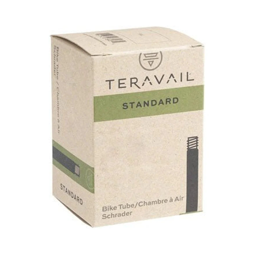 Teravail Standard Tube - 29 x 2 - 2.4, 35mm Schrader Valve (Bicycle Tubes) – detail angle