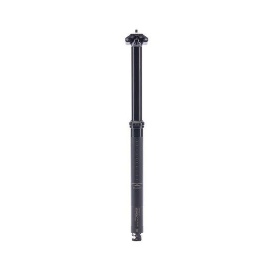 Teravail Telec Dropper Seatpost - 31.6 x 385mm, 125mm Travel, Black, No Remote (Bicycle Seatposts) – studio photo