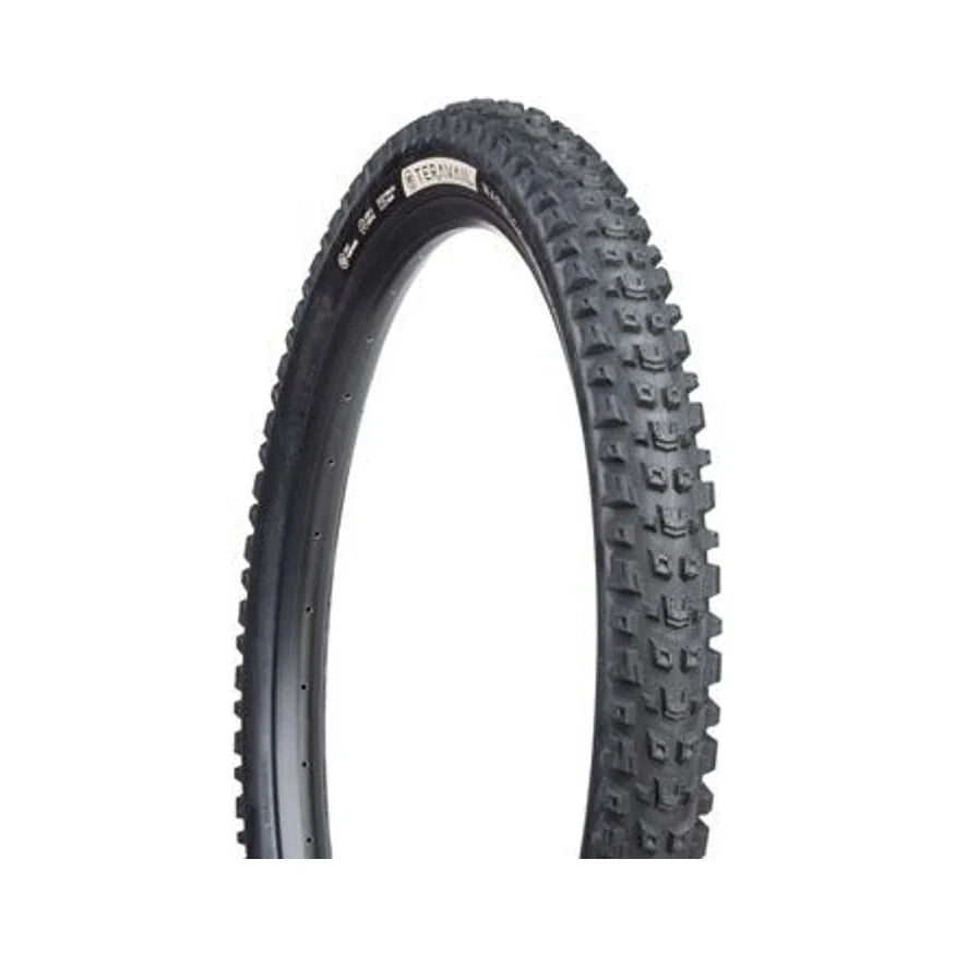 Teravail Warwick Tire - 27.5 x 2.5, Tubeless, Folding, Black, Ultra-Durable, Grip Compund (Bicycle Tires) – front profile
