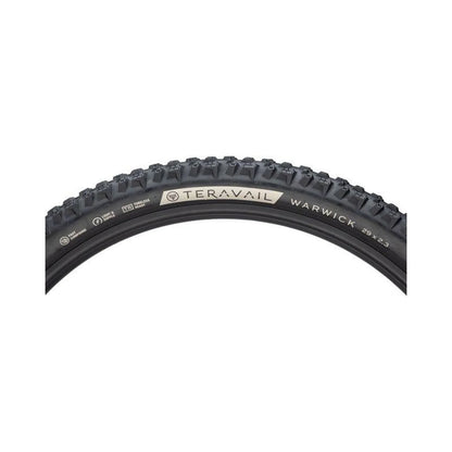 Teravail Warwick Tire - 29 x 2.3, Tubeless, Folding, Black, Ultra-Durable, Grip Compund (Bicycle Tires) – showcase image