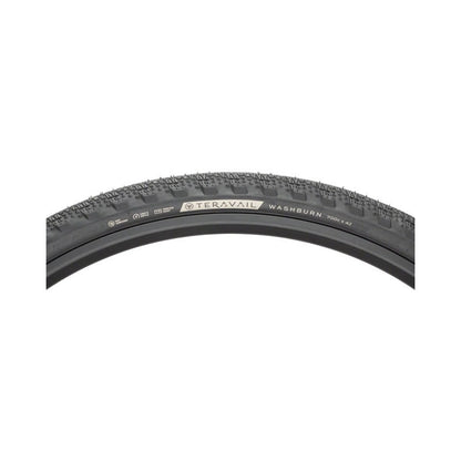 Teravail Washburn Tire - 700 x 42, Tubeless, Folding, Black, Durable (Bicycle Tires) – product view