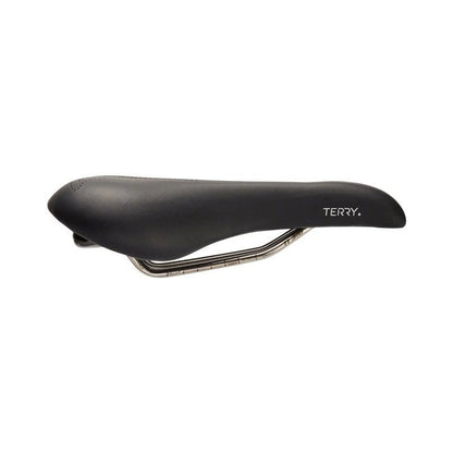 Terry Butterfly Ti Gel+ Saddle - Titanium, Black, Women's (Bicycle Saddles) – showcase image